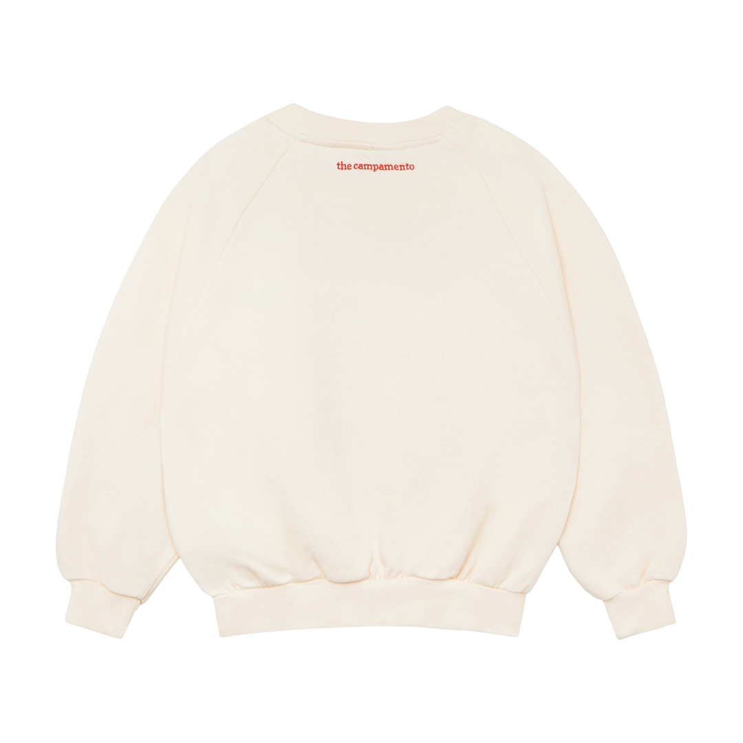 The Campamento Squirrel in an Apple Sweatshirt