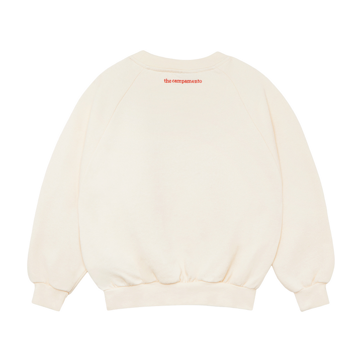 The Campamento Squirrel in an Apple Sweatshirt