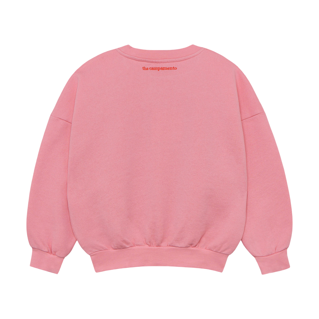 The Campamento Pink Picnic Sweatshirt