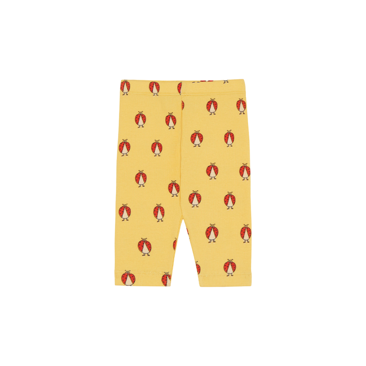 The Campamento Ladybug Baby Leggings Yellow