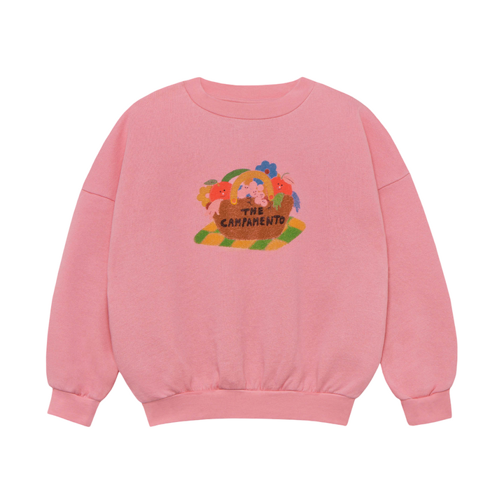 The Campamento Pink Picnic Sweatshirt