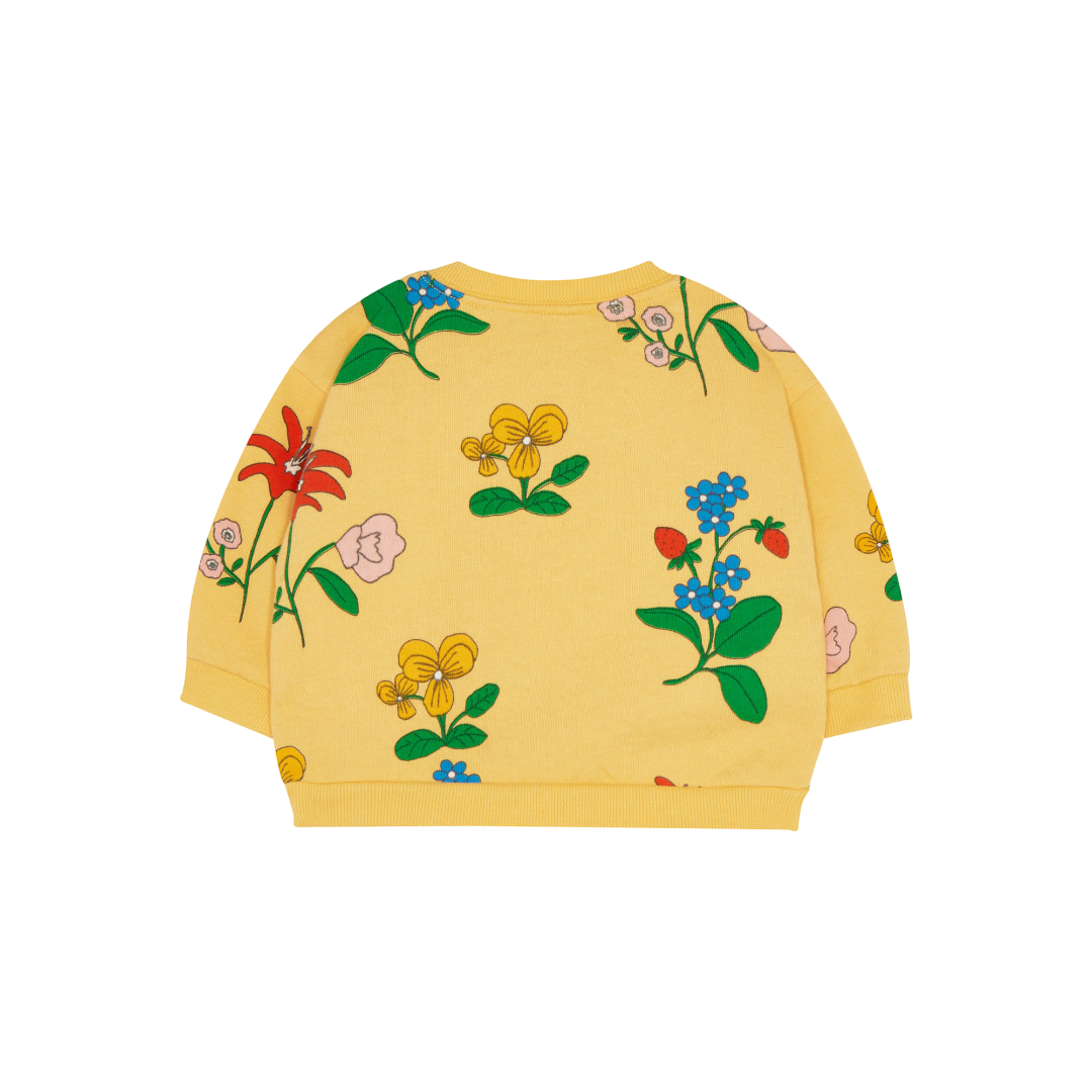 The Campamento Flowers Allover Baby Sweatshirt