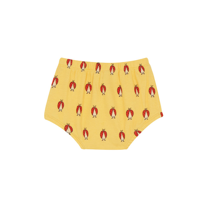 The Campamento Ladybug Allover Bloomers Yellow
