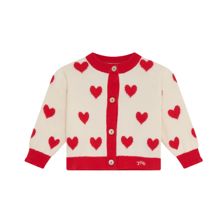 The New Society Hearts Maqui Baby Cardigan