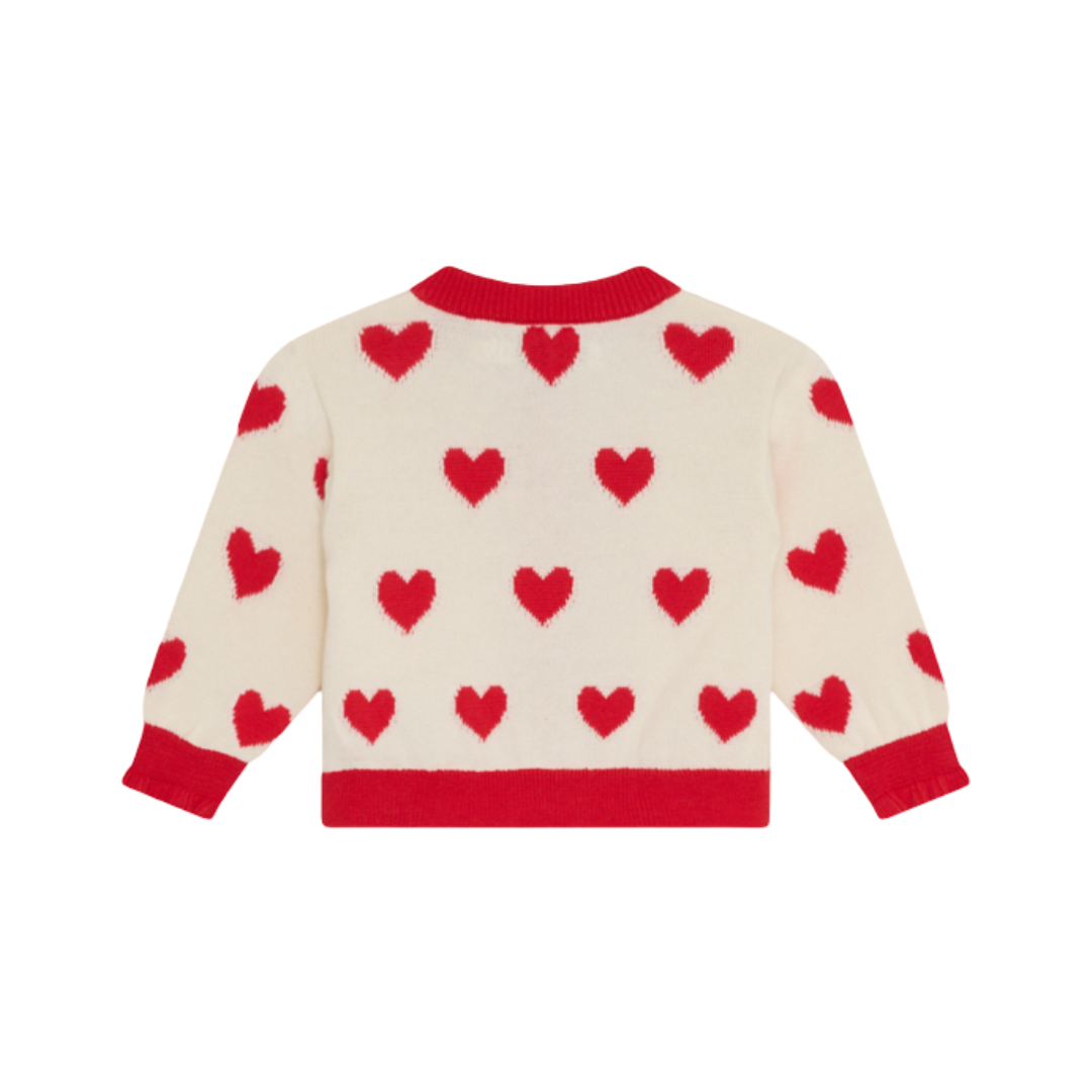 The New Society Hearts Maqui Baby Cardigan
