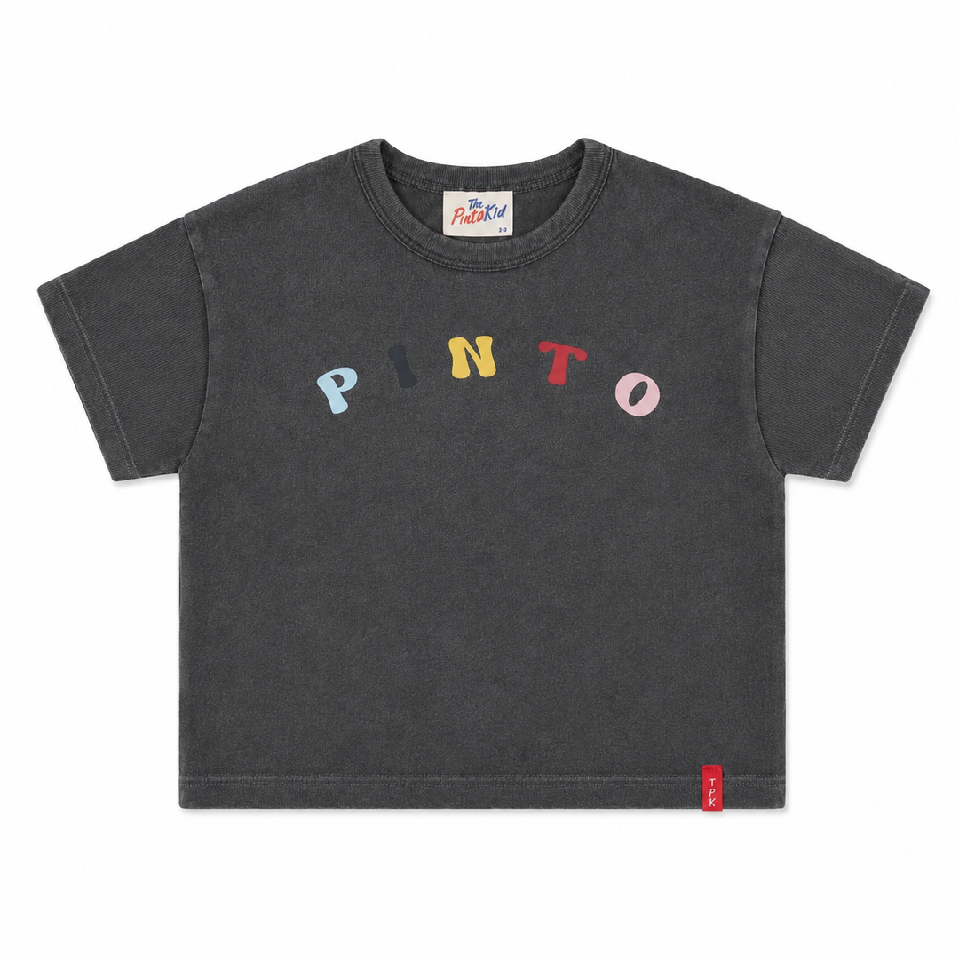 The Pinto Tee Faded Black