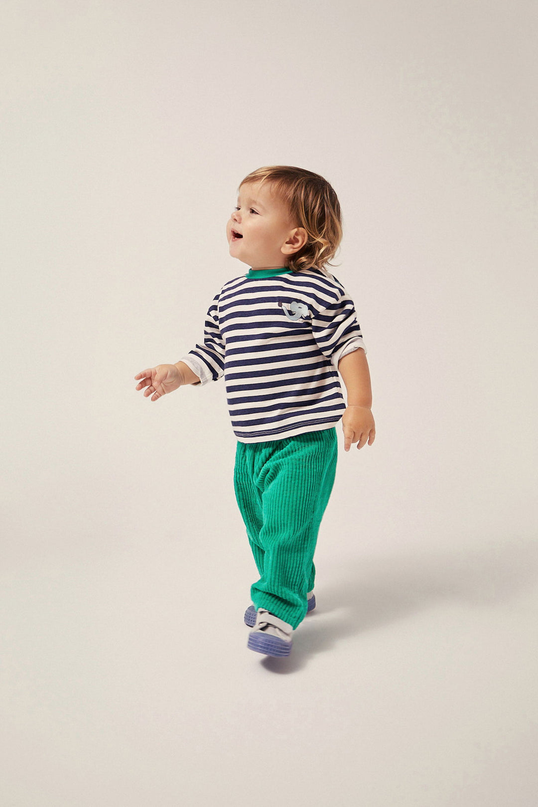 The Campamento Blue Stripes Baby Shirt - La Gentile Store