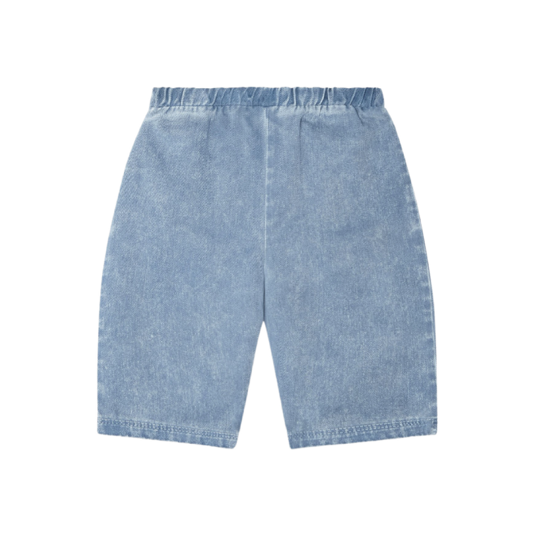 The Campamento Blue Washed Baby Trousers - La Gentile Store