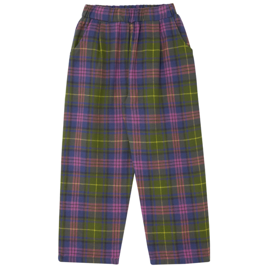 The Campamento Checked Kids Trousers - La Gentile Store