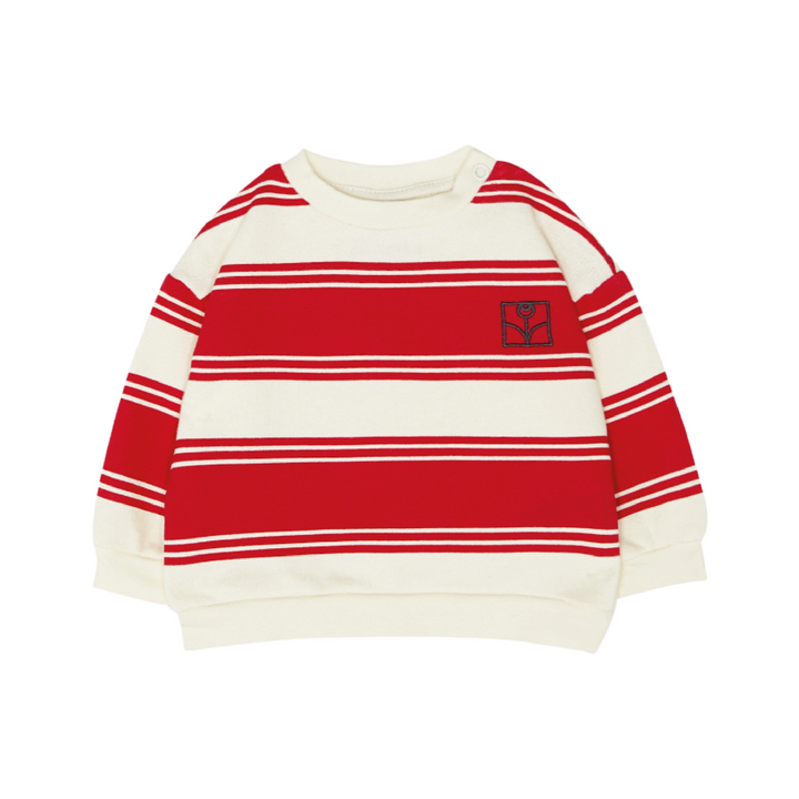 The Campamento Red Stripes Baby Sweatshirt - La Gentile Store