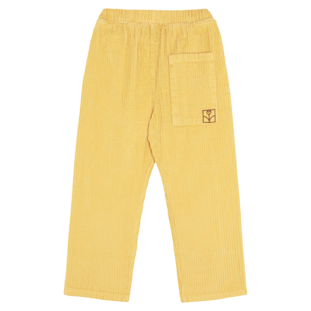 The Campamento Yellow Corduroy Kids Trousers - La Gentile Store