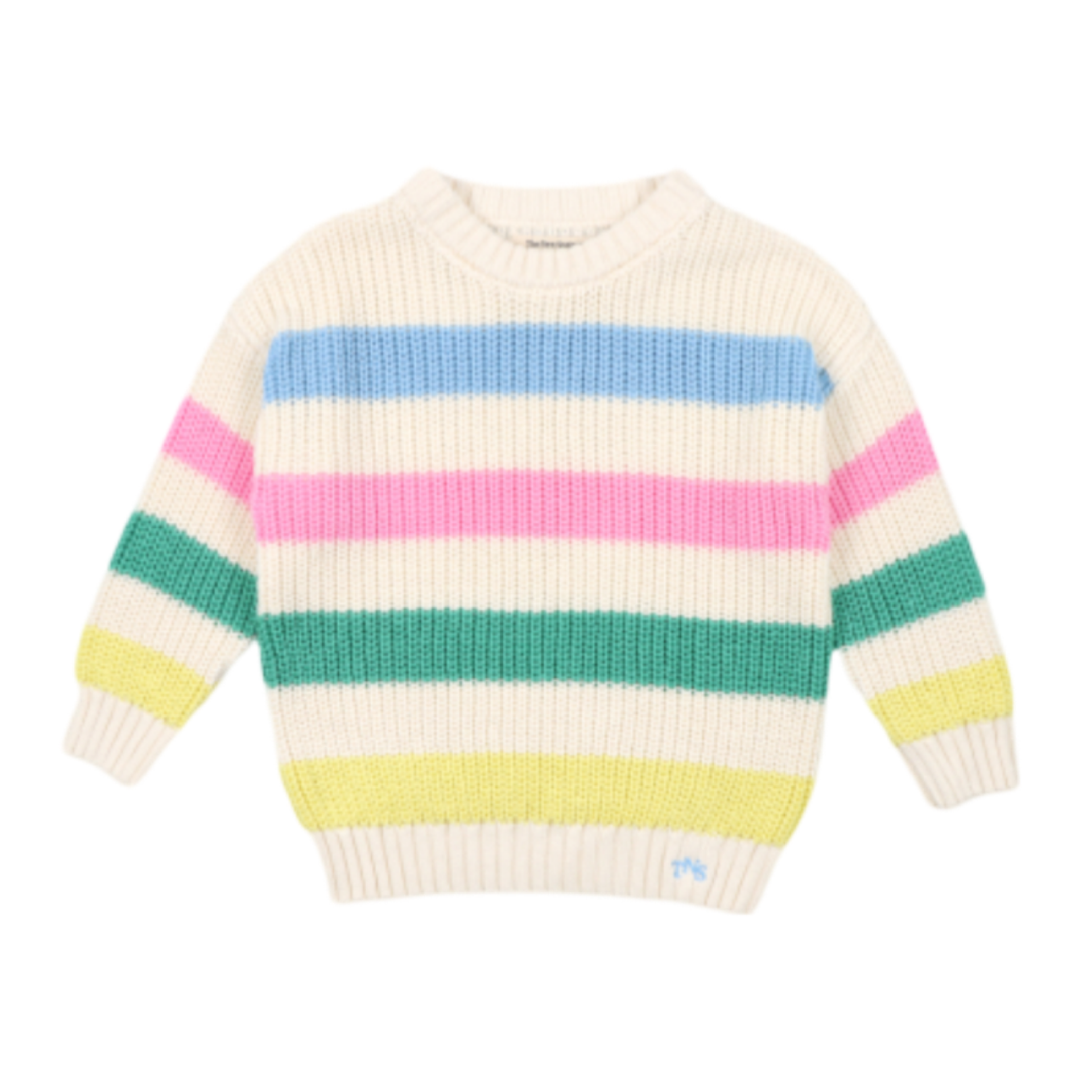 The New Society Leto Jumper Multicolor - La Gentile Store