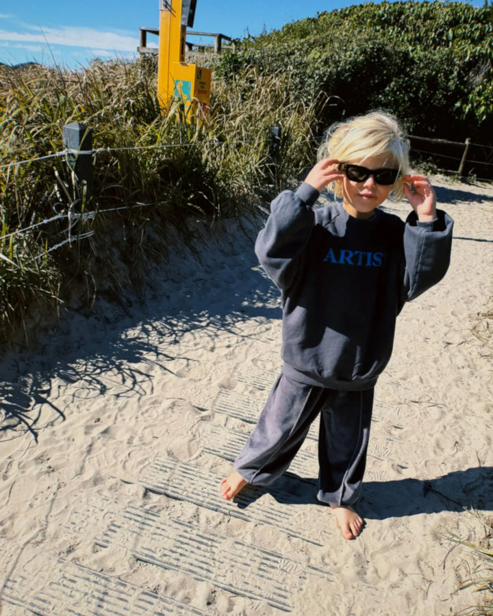 Ziggy Zaza Artist Pullover Charcoal