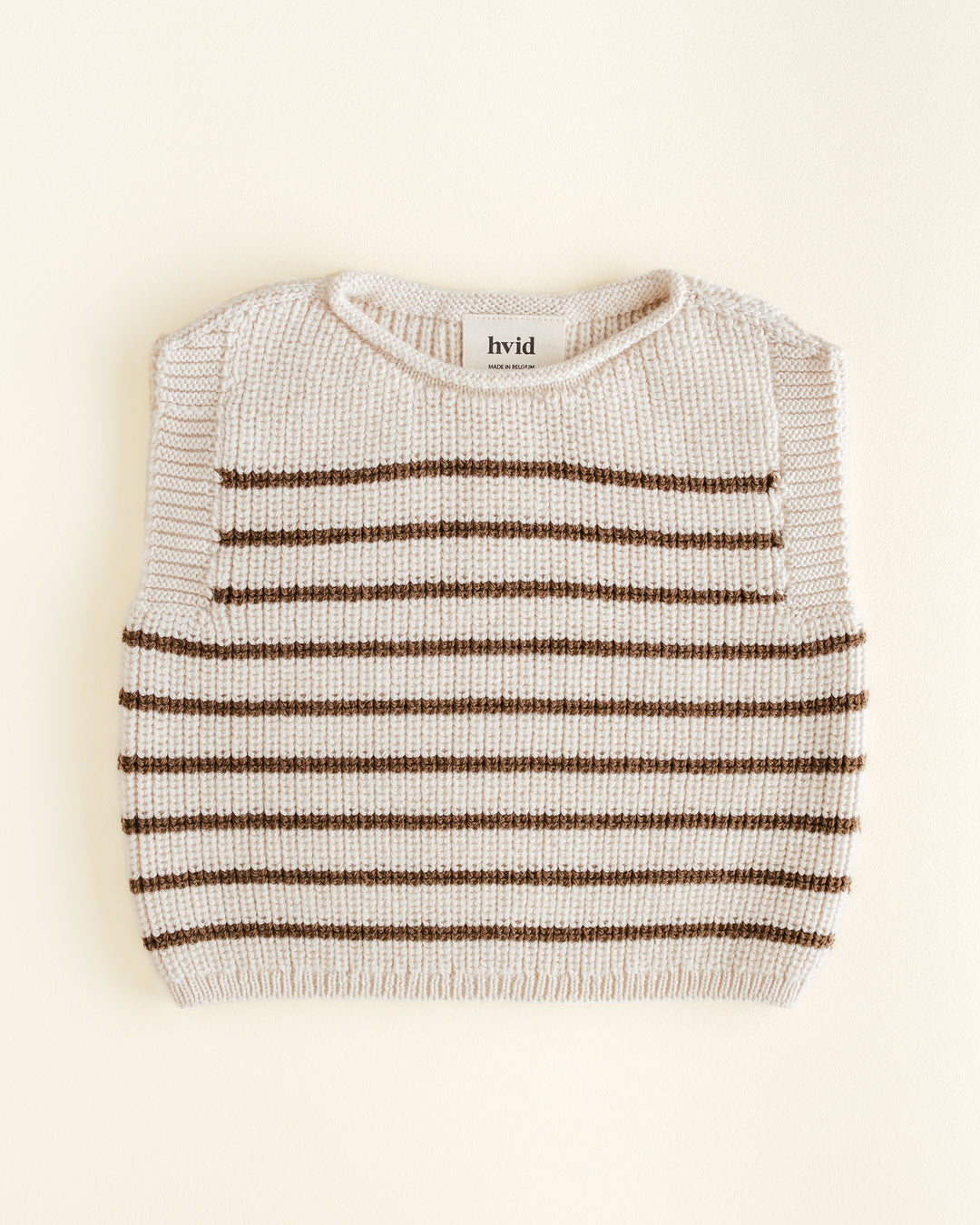 Hvid Harvey Vest Cream - Mocha