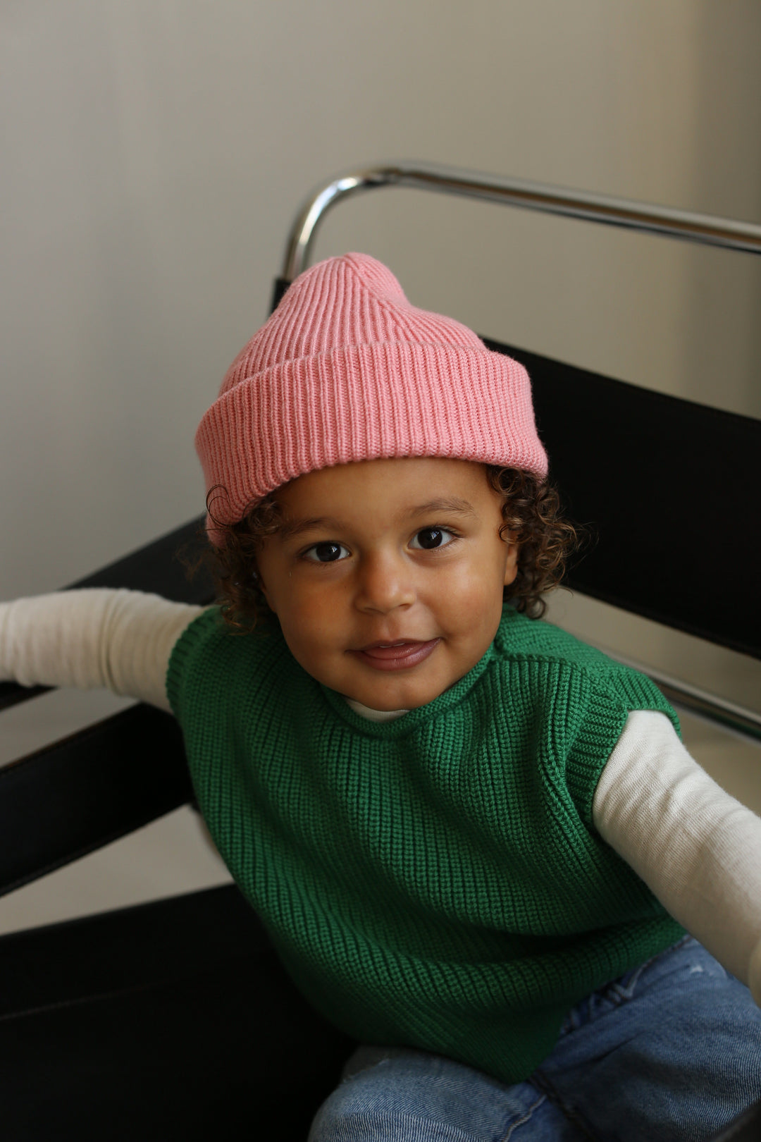 Hvid Harvey Kids Vest Grass