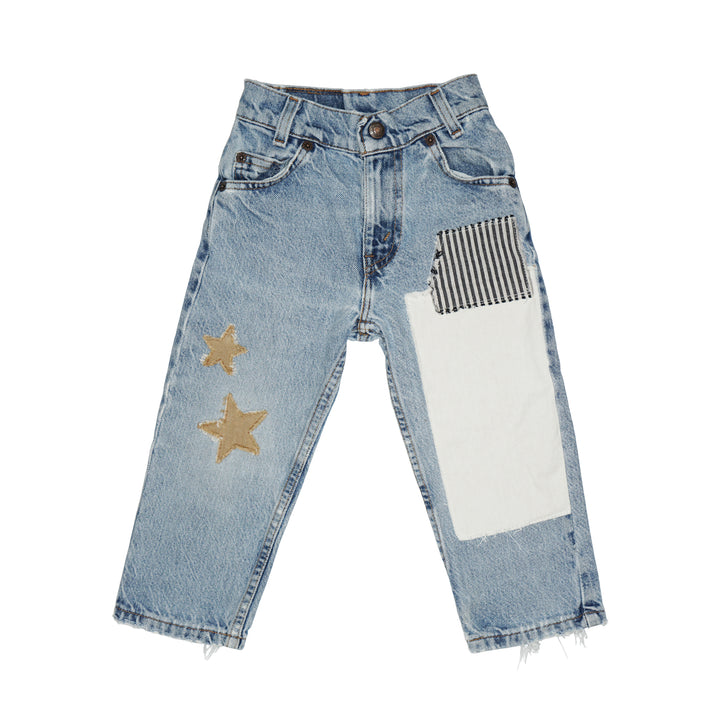 Vintage Custom Levi's 550 Fit 4T Orange Tab