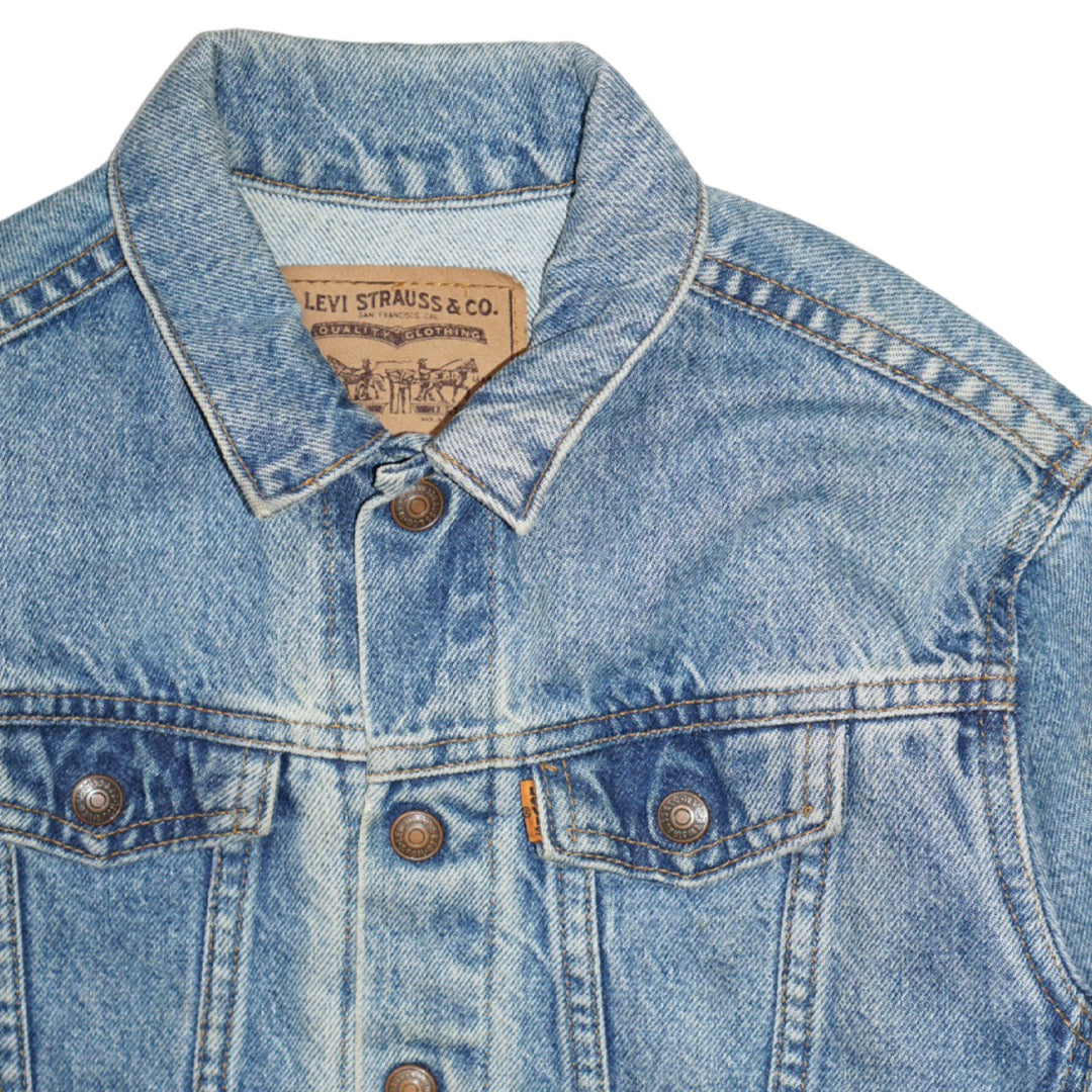 Vintage Levi's Jean Jacket Orange Tab 2T