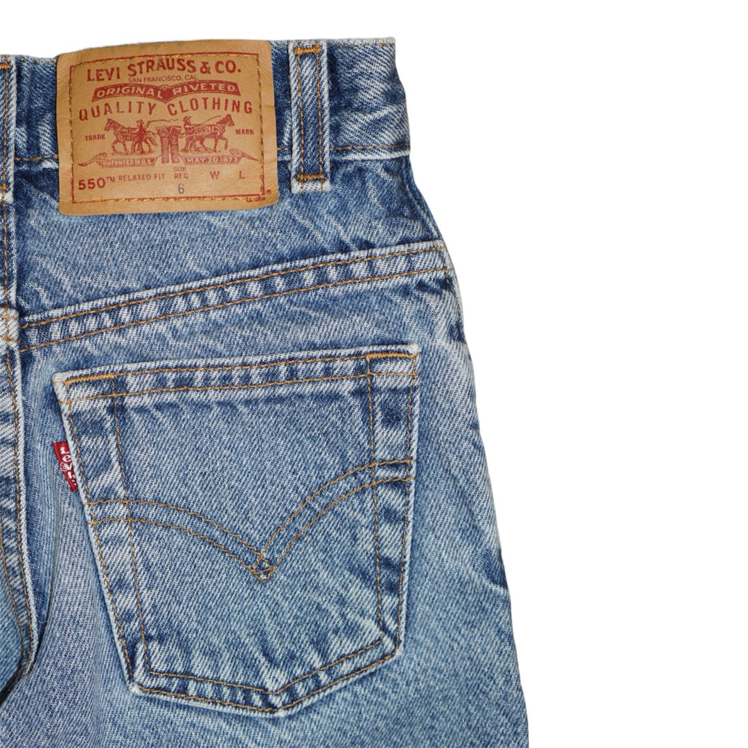 Vintage Levi's 550 Fit Jeans 4-6Y Red Tab - La Gentile Store