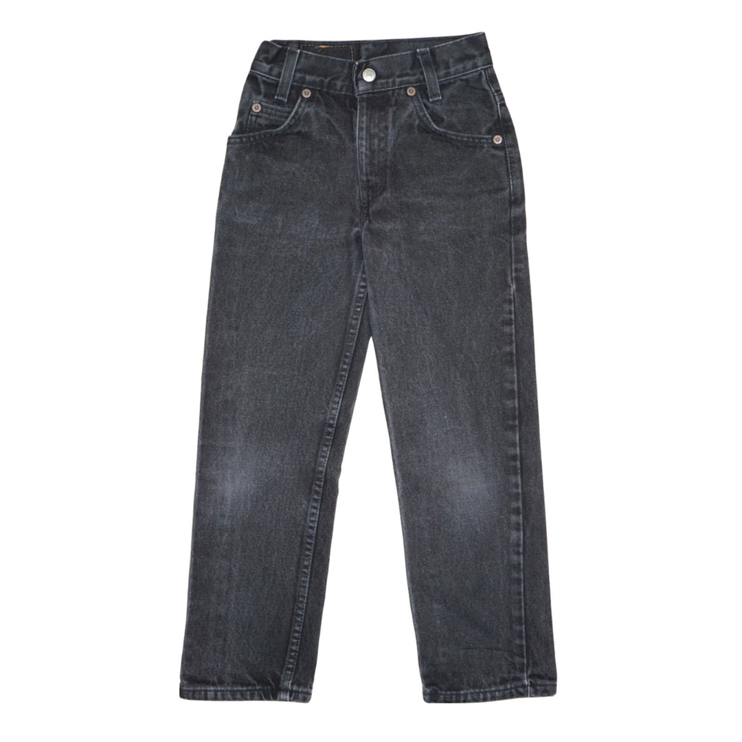 Vintage Levi's 550 Fit Jeans Washed Black 6-8Y - La Gentile Store