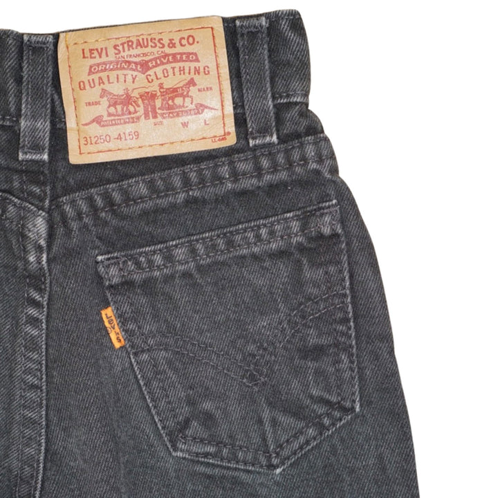 Vintage Levi's Jeans Washed Black Orange Tab 6X - La Gentile Store