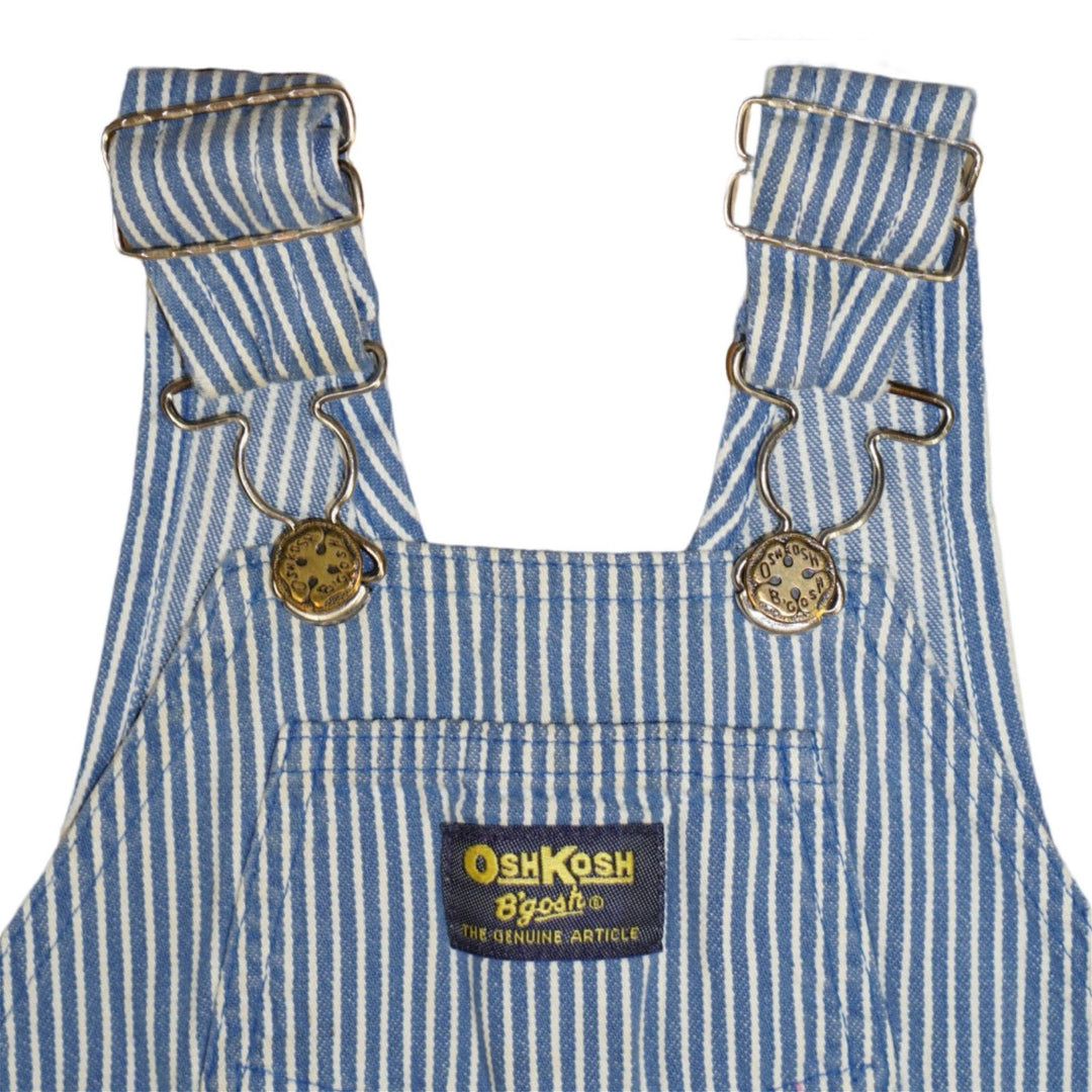 Vintage Oshkosh Striped Overalls 2T - La Gentile Store