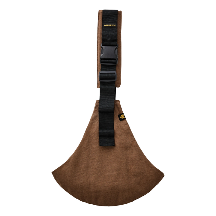 Wildride Side Carrier – Brown Linen