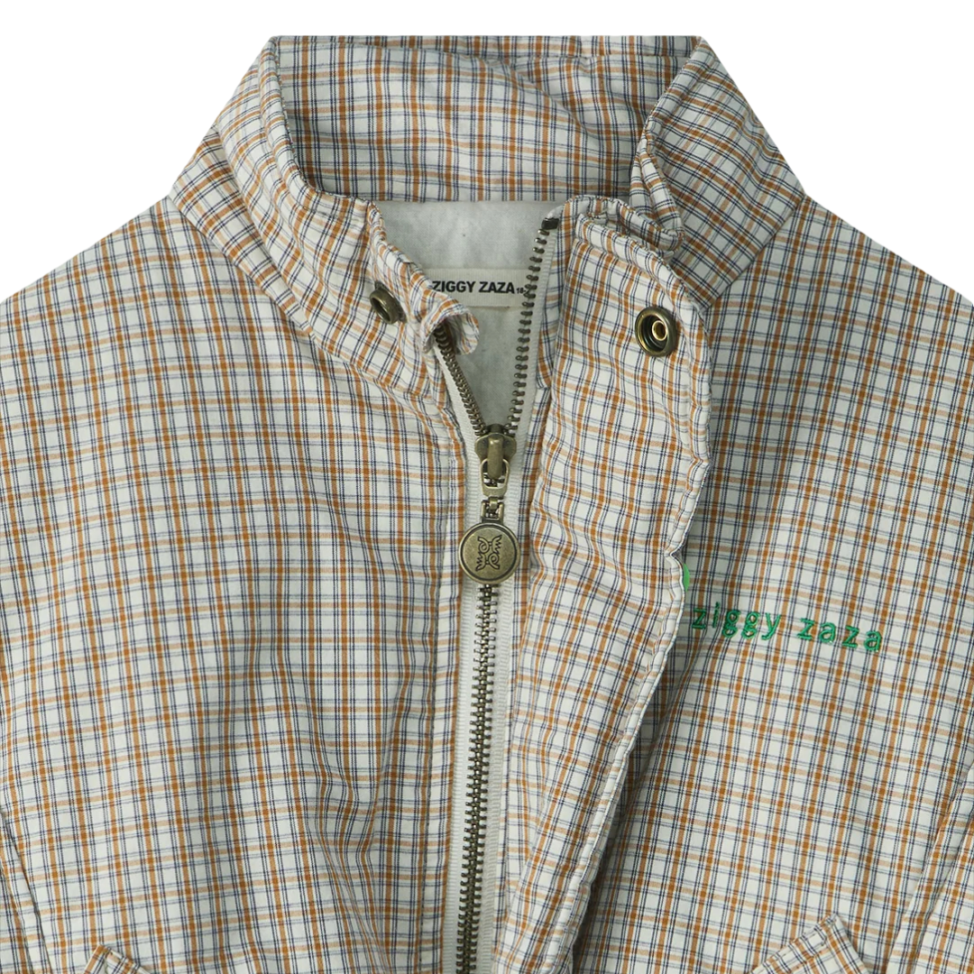 Ziggy Zaza Juno Bomber Jacket Cloud Check