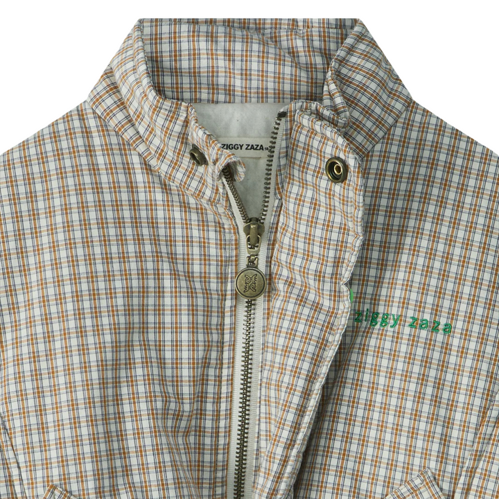 Ziggy Zaza Juno Bomber Jacket Cloud Check