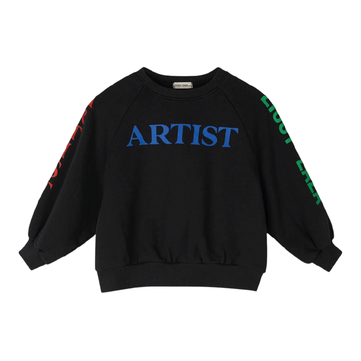 Ziggy Zaza Artist Pullover Charcoal