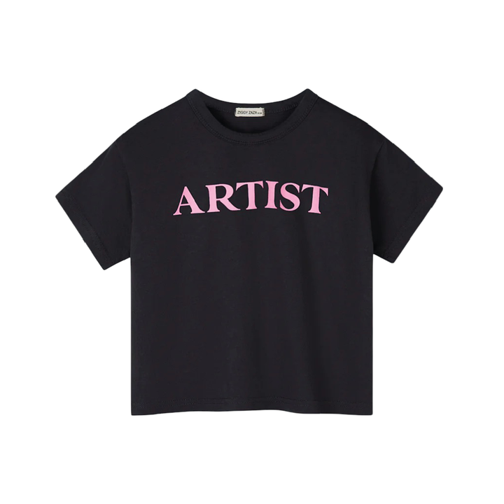 Ziggy Zaza Artist Tee Pink Pop