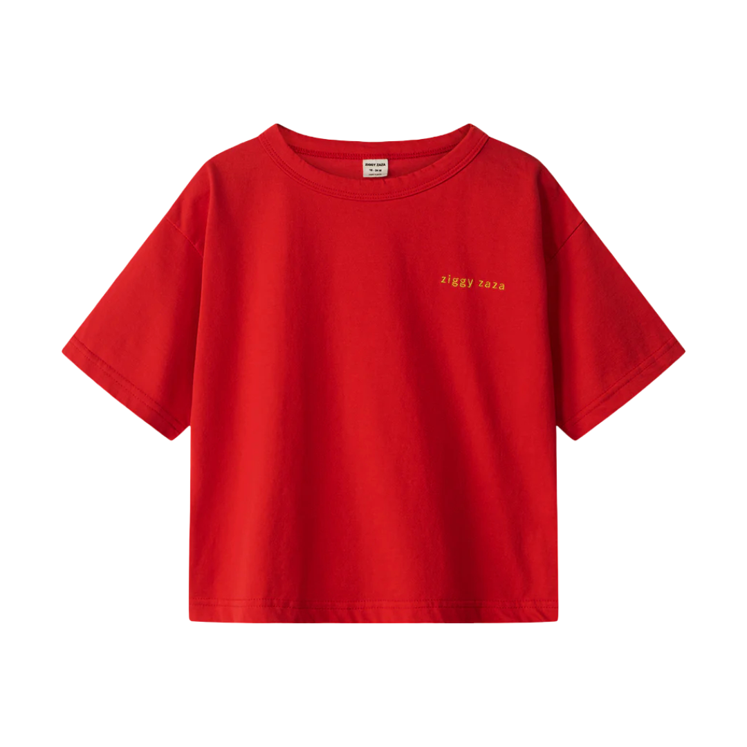 Ziggy Zaza Base Tee Racer Red