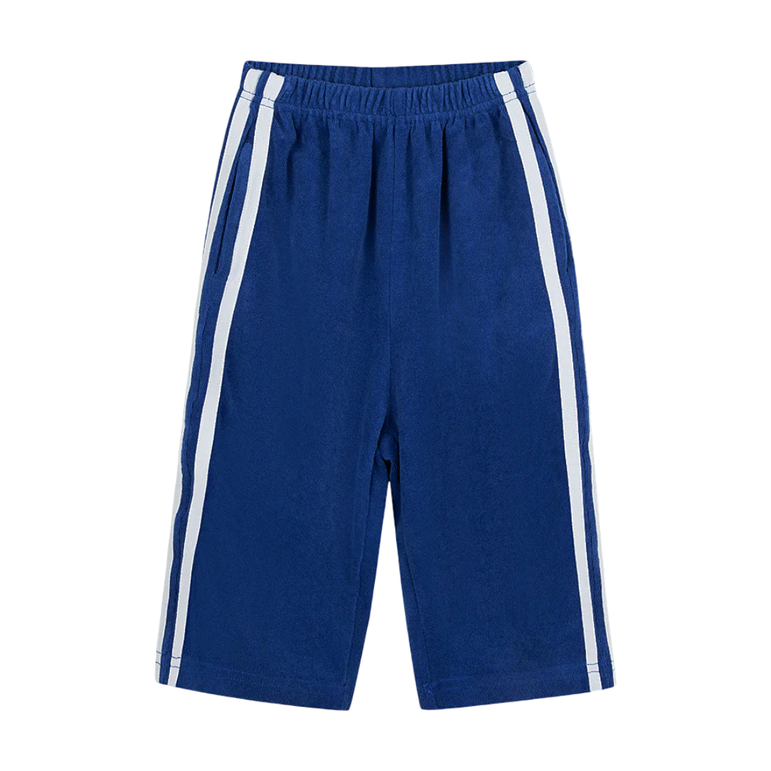 Ziggy Zaza Twin Stripe Terry Pant Blue