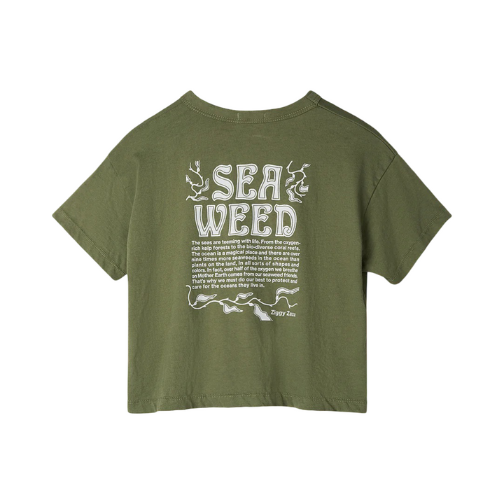 Ziggy Zaza Seaweed Tee Kelp