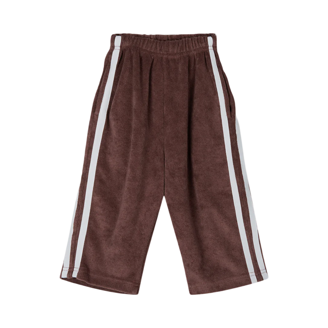 Ziggy Zaza Twin Stripe Terry Pant Grape - La Gentile Store