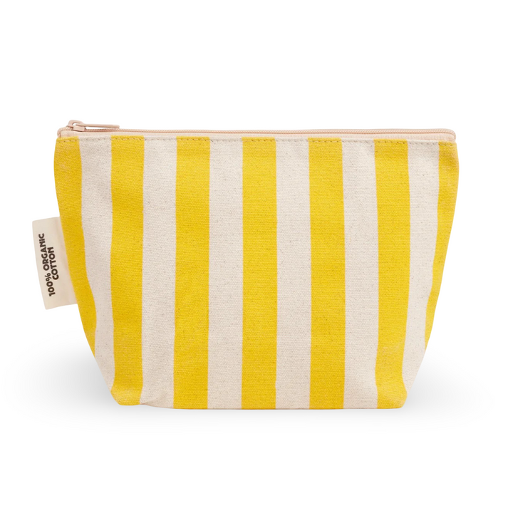 Dr Max's Organic Cotton Zipper Pouch Yellow