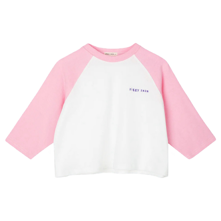 Ziggy Zaza Echo Long Sleeve Tee Peony Pink