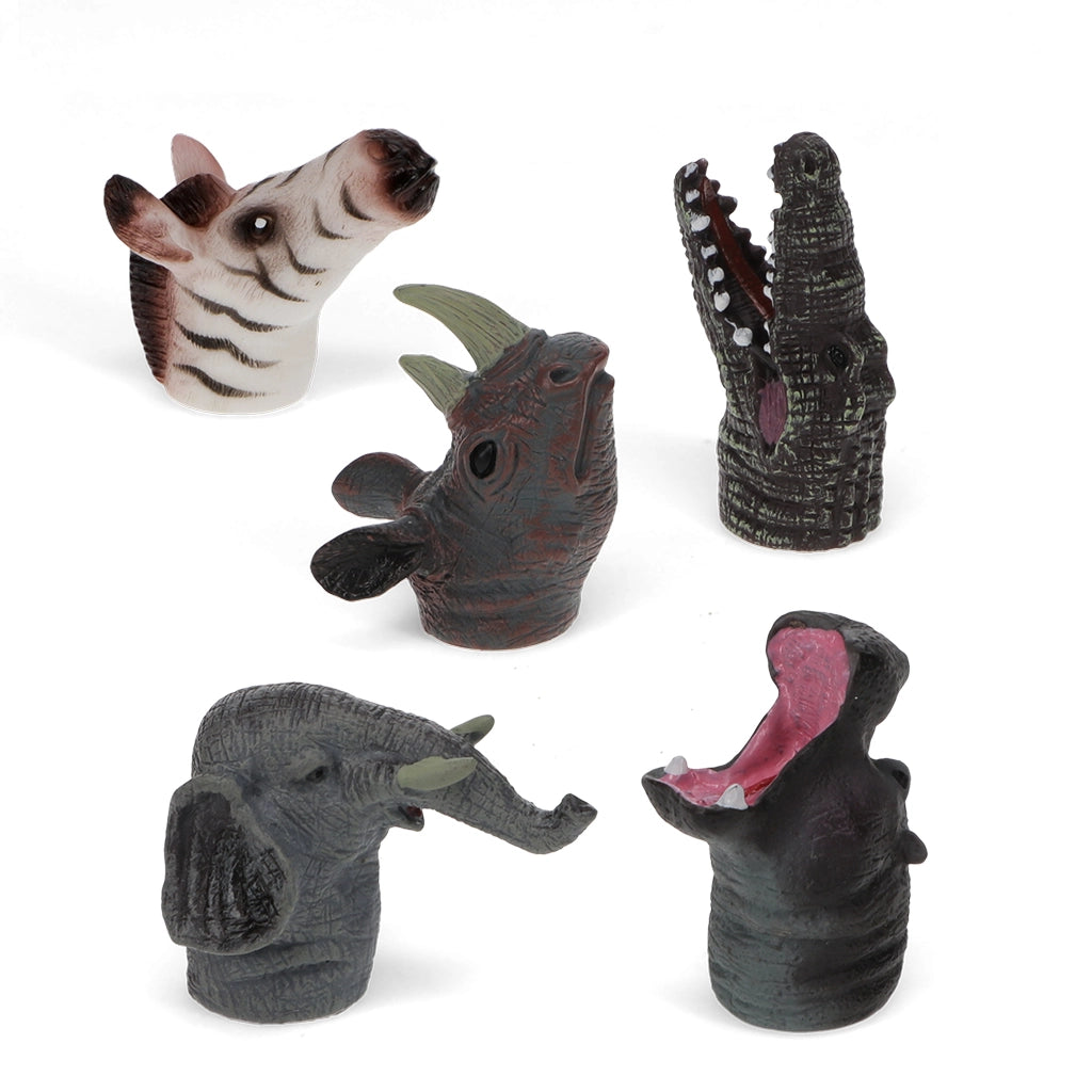 Animal Finger Puppets Set of 5
