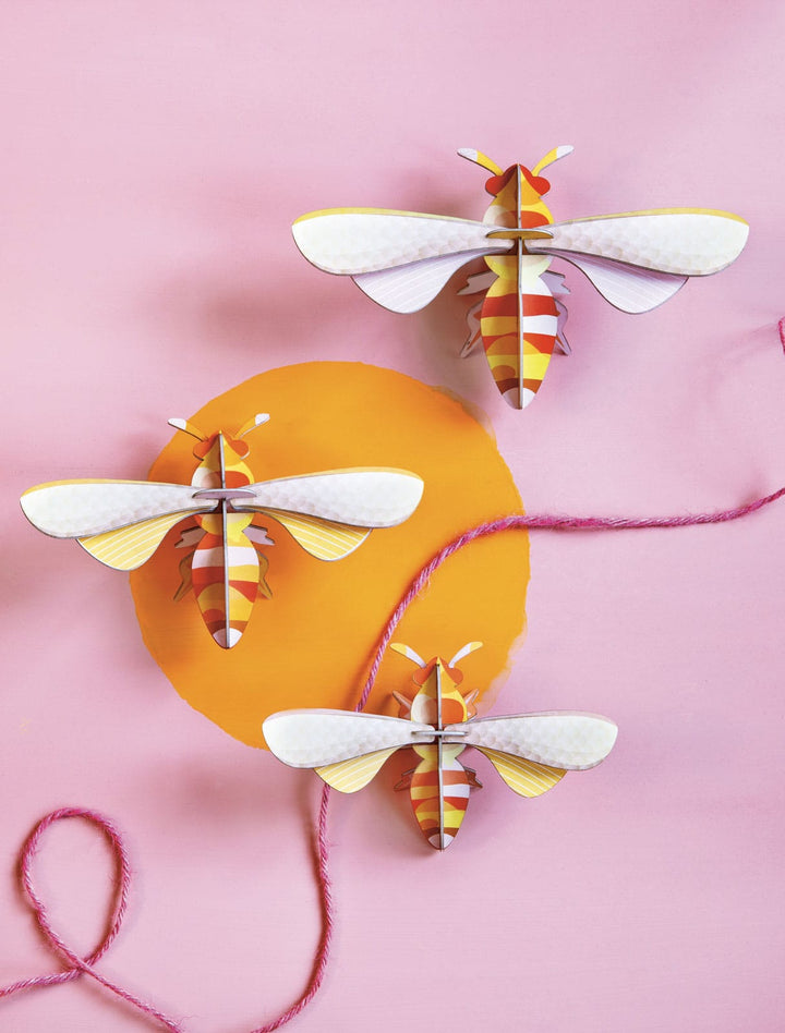 Studio Roof Honey Bees Wall Ornament
