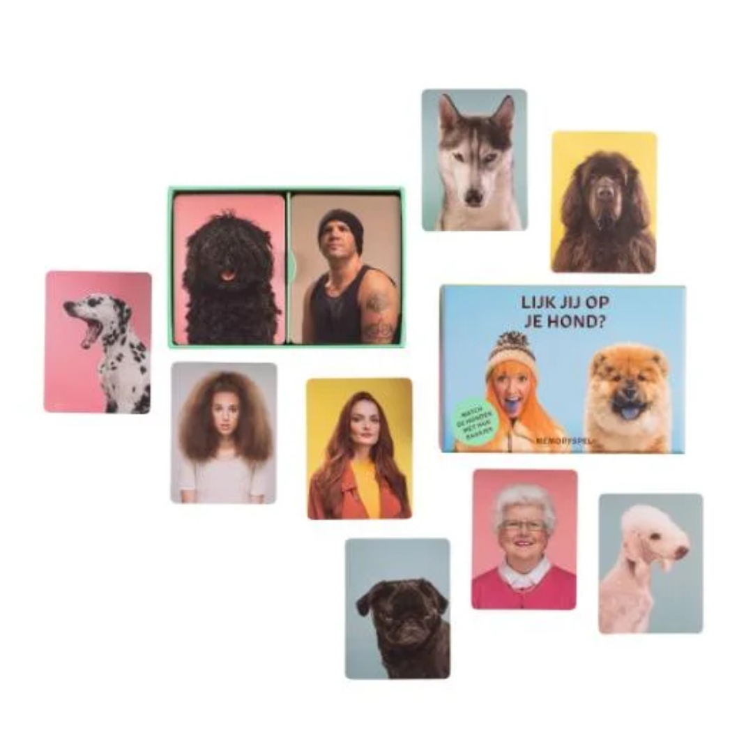 Lijkt jij op je hond? Memory Game