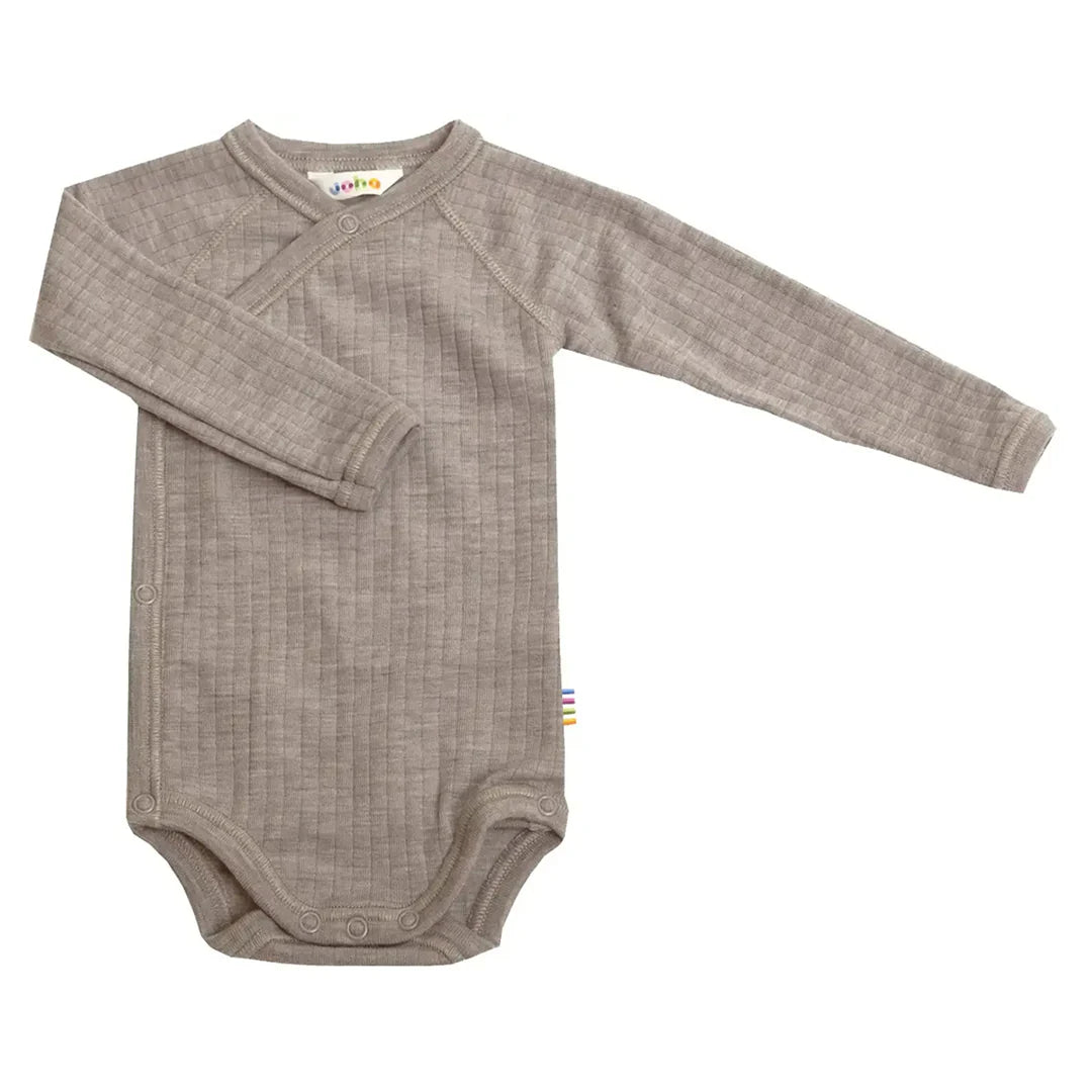 Joha Wrap-Around Body Wool Sesame Melange