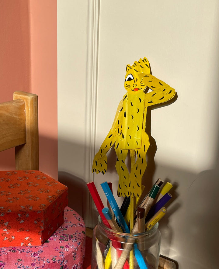 Sissel Edelbo Tiger Puppet Stick