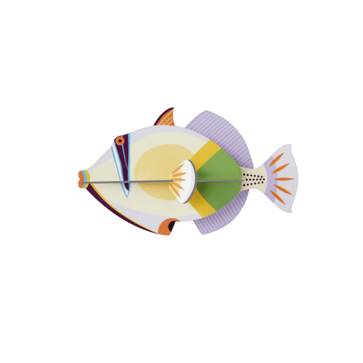 Studio Roof Lagoon Trigerfish Wall Ornament