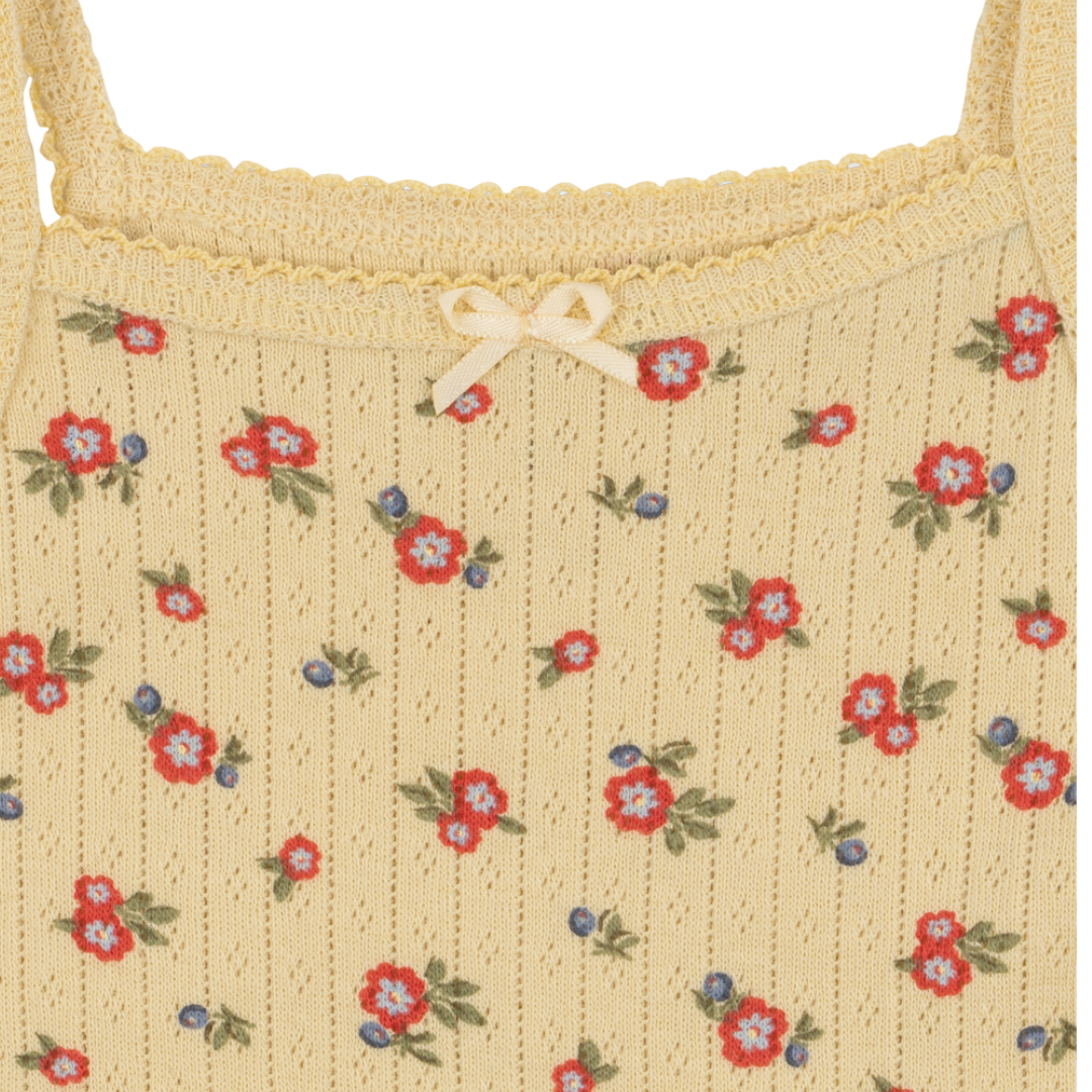 Konges Sløjd Minnie Pointelle Strap Body Carmona