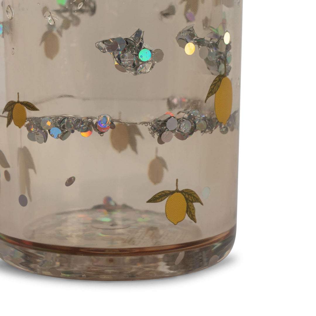 Konges Sløjd Glitter Cups Lemon 2 Pack