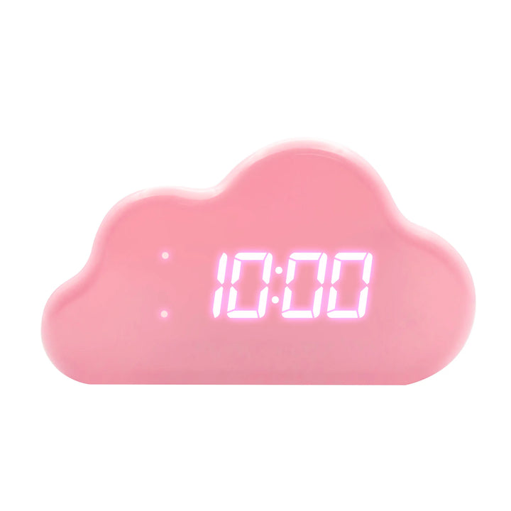 Lalarma Cloud Clock Nightlight Pink